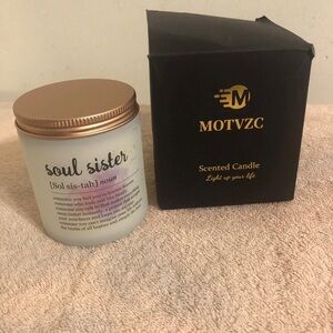 MOTVZC 7oz Scented Candle Soul Sister NIB